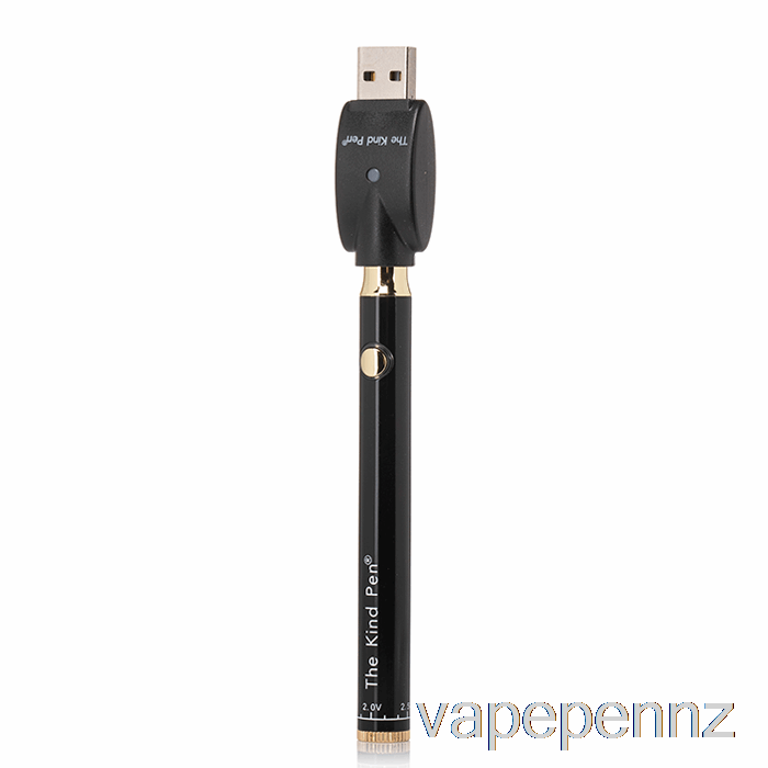 The Kind Pen Twist VV 510 Battery Black Gold VAPE NZ